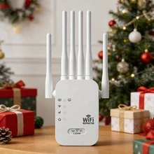 ✨[FYP]VIRAL WiFi Extender Signal Booster|Easy To Set Up,2026 Best 1200Mbps WiFi Booster Dual Band 5GHz/2.4GHz,Up To 9800 Sq.Ft  60 Devices,Stable Internet Performance,1-Tap Setup|Must-Haves To Stock Up On|School Dormitories,Offices|Cool Summer Day✨ - View 11
