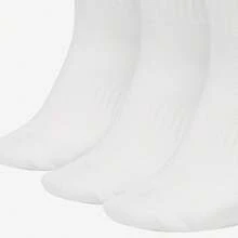 Nike 3双耐克Logo男女通用运动中筒袜，高帮训练健身长袜 SX7676-010 SX7676-100 SX7676-902 - SX7676-100 - 查看 6