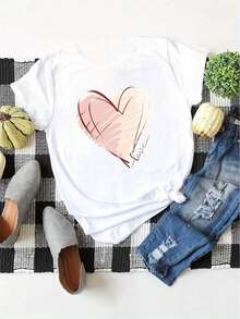 deyin Women T-Shirts - White - View 3