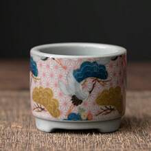 1 chiếc giá đỡ hương mini, lư hương sứ xanh trắng, giá đỡ hương gốm tráng men, lư hương gỗ đàn hương, giá đỡ hương cloisonne cổ. - Nhiều màu - Xem 17