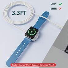 30W PD 智能手表快充，美规插头墙式充电器适配器 + USB-C 磁吸充电线，兼容 Series 11/SE/3/Ultra/3Ultra/Ultra2/9/8/7/SE/6/5/4/3/2/1 - 美規A型插(110-127V) - 查看 7