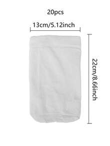 20/10pcs/2pcs Swimming Pool Filter Socks, Filter Baskets, And Cleaners To Remove Debris And Leaves From The Bottom And Surface Of The Pool, Keep The Water Clean, Swimming Pool Cleaning Tools - White - View 10