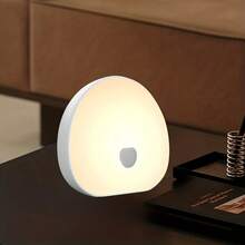 USB充電式白噪音LED小夜燈,附定時與記憶功能,1200mAh鋰電池,4色可調睡眠音效機,USB供電,室內放鬆助眠燈,便攜設計,觸控操作,適合臥室 - 睡眠聲波機 - 查看 3