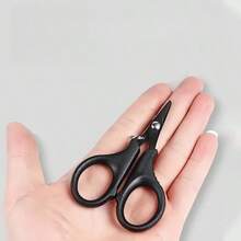 1 Pair Unisex Fishing Scissors, Multipurpose Fishing Pliers, Line Cutter, Non-Slip Blades, Sharp Cutting, Portable, Titanium Coated, Metal Material, Suitable For Fishing, Outdoor Activities - Multicolor - View 4