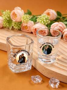 Ly rượu shot in chữ theo yêu cầu, Ly rượu shot cưới cá nhân hóa, Ly rượu shot thủy tinh, Ly rượu shot in ảnh theo yêu cầu số lượng lớn, Ly rượu shot in hình tùy chỉnh, Ly thủy tinh, Đồ uống kỷ niệm, Quà tặng dịp đặc biệt, Độc đáo, Quà tặng ngày Valentine - nhiều màu - Xem 3