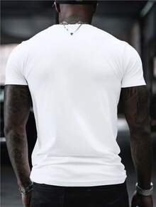 Men T-Shirts - White - View 2