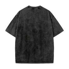 2026 Zhang LingHe Washed T-Shirt Streetwear Hip-Hop Fashion T-Shirts C-Drama Actor T-Shirt For Men And Women Short Sleeve Harajuku Summer - 後九洞 - 查看 7