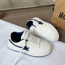 Women Skateboarding Shoes - White Black - View 4