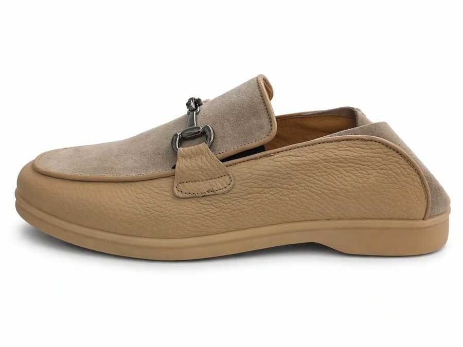 LEONE MOCASSINO UOMO 090 - Beige - View 1