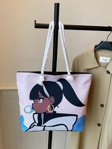 New Fashion Handbag For Women, Versatile Commuter Tote Bag With Large Capacity, Shoulder Bag - Multicolor - View 8