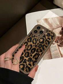 猎豹纹加厚防震手机壳，适用于 17 Pro Max/17 Pro/17e/16/16 Pro/16 Plus/15/15 Plus/15 Pro/15 Pro Max/11/12/13/14 Pro Max/XS/XR/11 Pro/11 Pro Max/12 Pro/12 Pro Max/13 Pro/13 Pro Max/7 Plus/14 Pro/14 Pro Max/14 Plus/13 Mini/12 Mini，以及 Pixel 10 Pro XL、10/9 Pro/8/7 软壳 - 棕色豹紋 - 查看 3