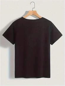 deyin Women T-Shirts - Black - View 2