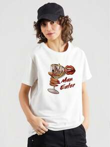 deyin Women T-Shirts - White - View 11
