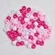 White/Light Pink/Rose Red