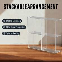 Acrylic ETB Protector Case 8mm And 5mm Thick Elite Trainer Box Display Case Stackable With Magnets Easy Top Loading - Elite Trainer Box Case - View 9
