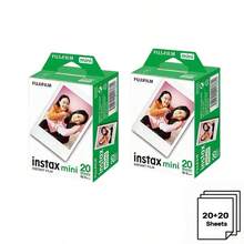 FujiFilm Instant Mini Film 拍立得相片紙，色彩鮮豔，影像穩定，高品質即時底片，相容於 mini 7+，mini11，mini40，mini90，mini Evo，mini12，mini41等相機及link、link2、link3等印表機 - 查看 19