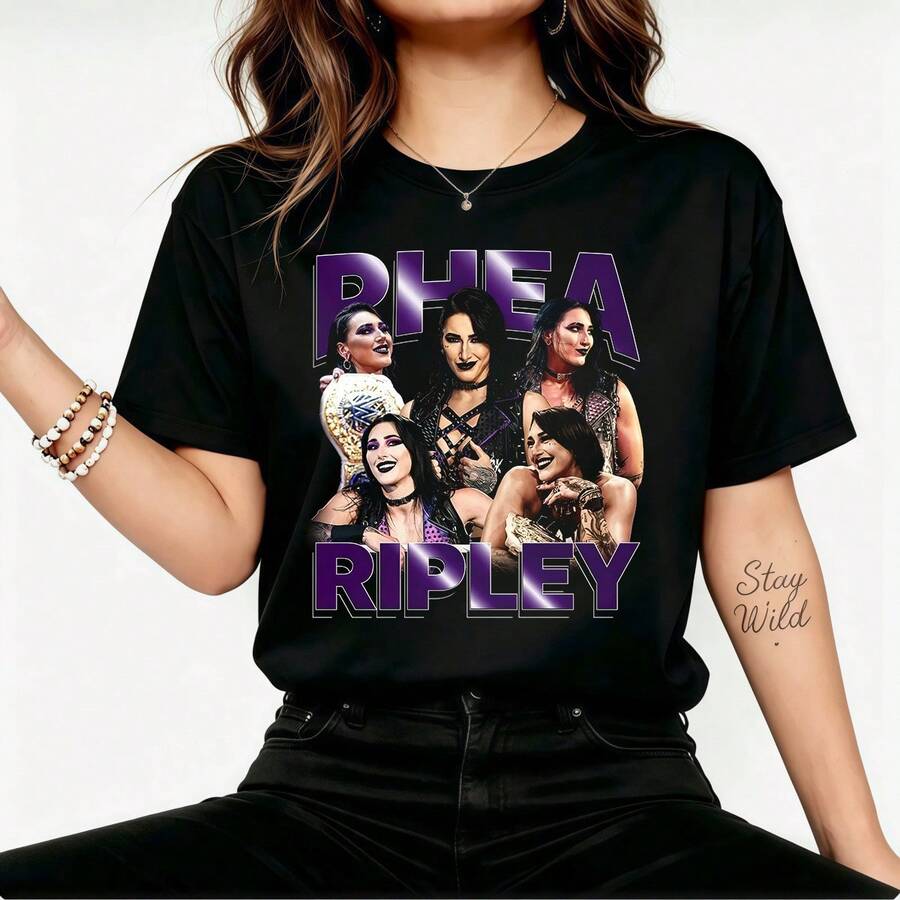 Women T-Shirts - Black - View 1