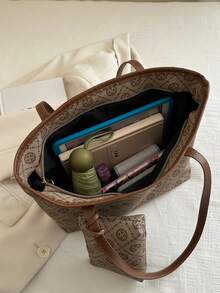 New Arrival Lightweight Luxury Versatile Women Shoulder Bag & Handbag - Khaki - View 9