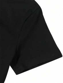 deyin Women T-Shirts - Black - View 3
