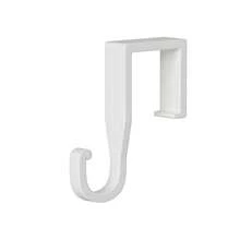 Giá đỡ lò vi sóng 2 tầng có thể điều chỉnh, kệ đựng đồ nhà bếp dày dặn với 6 móc treo. - Trắng - Xem 7