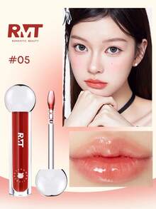Romantic Beauty RMT 透明滋养唇油，持久保湿，日常使用，打造亮泽唇妆，适合各种派对、Y2派对、音乐节等场合，是送给妈妈、姐妹、女朋友的理想礼物。 - 04 - 查看 2