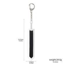 Llavero de espada de asesino de dragones - Modelo en miniatura de arma dañada en batalla, unisex, adorno/accesorio decorativo para coche o mochila - Multicolor - Ver 13