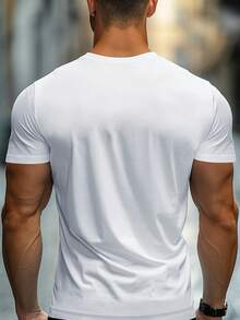 deyin Men T-Shirts - White - View 2
