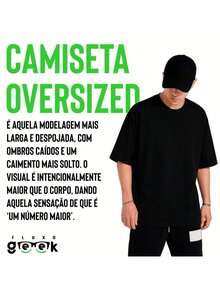 Oversized Brazil Brazuca T-Shirt With Typographic Print For The Brazilian National Team (World Cup) REF 3585 FLUXOGEEK - Green - View 4