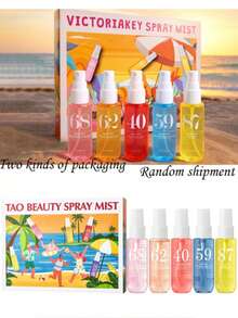1/4/5PCS 40ml Brazilian Fragrance Spray, 4 Scents Long-Lasting Air & Fabric Freshener, Natural Aroma For Home Office Travel Parties - Multicolor - View 15