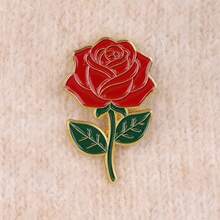 Broches femininos da série Flores Coloridas para mochilas, broches masculinos para roupas, alfinetes de liga de zinco com esmalte macio, acessórios de joalheria, presentes de Natal. - Ouro - Ver 10