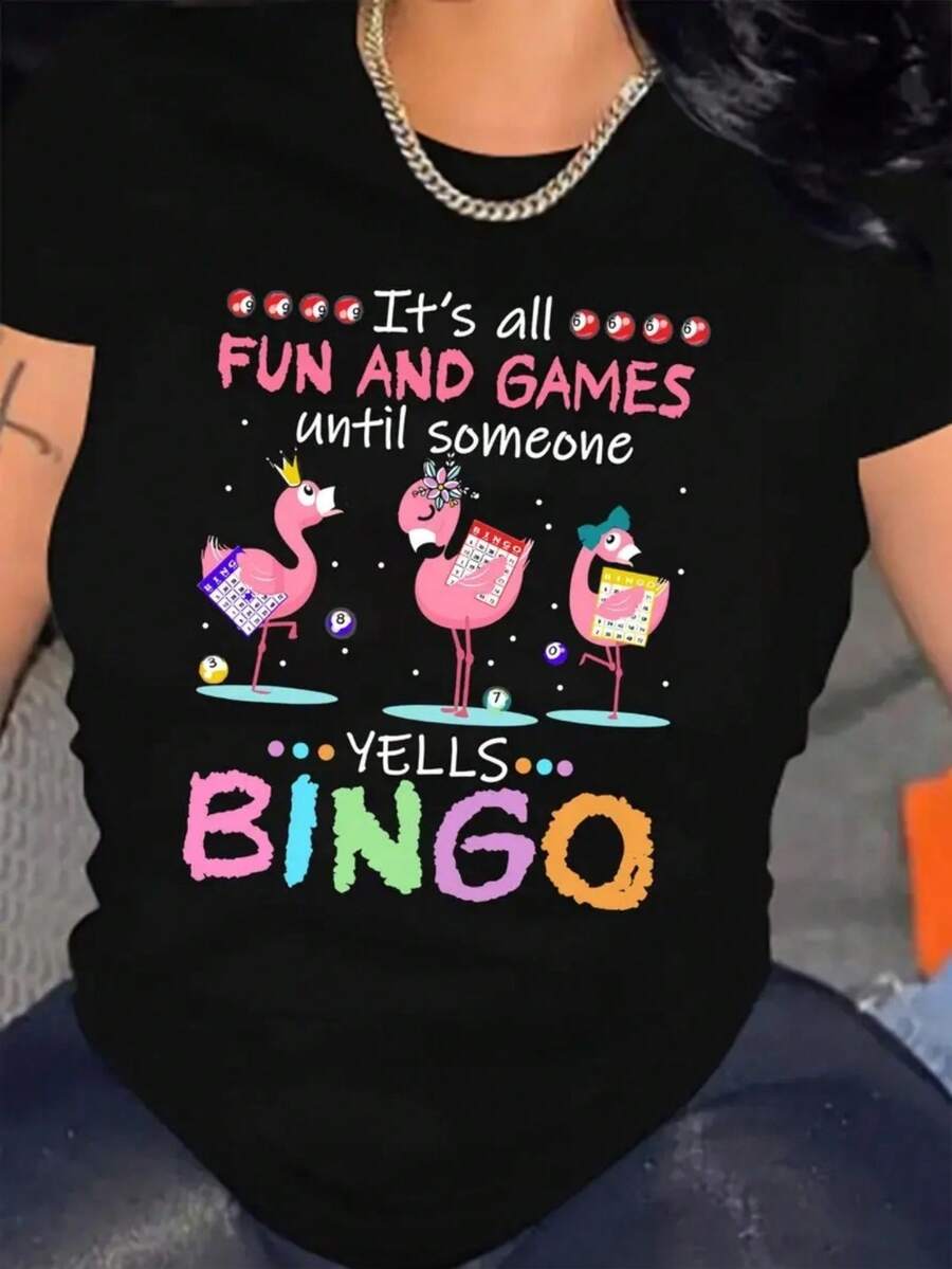 Women T-Shirts - Black - View 1