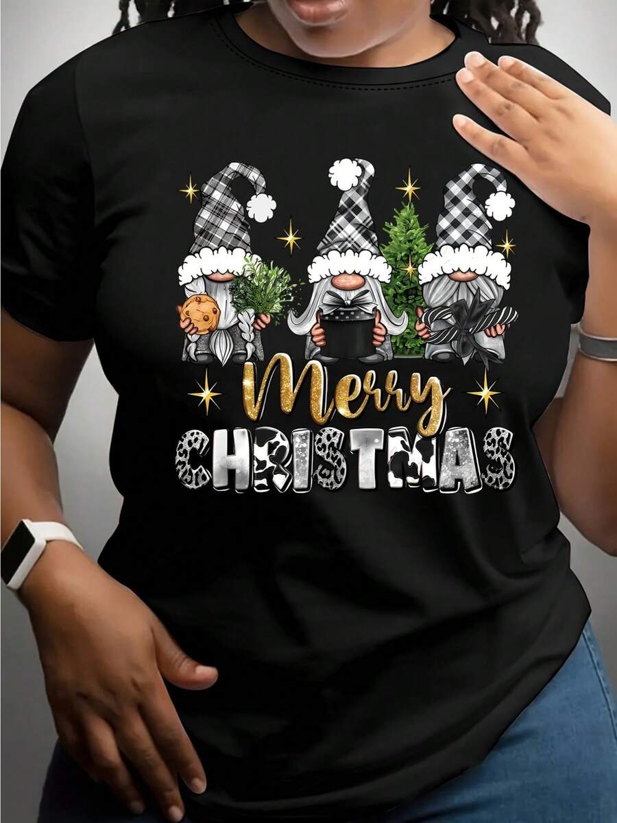Women T-Shirts - Black - View 1