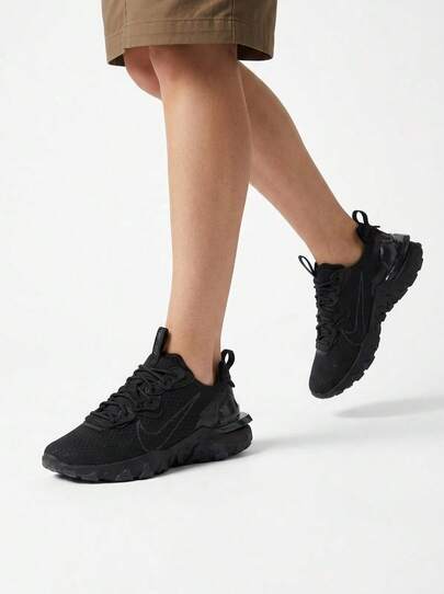 Nike React Vision Men's Casual Athletic Shoes Black Anthracite CD4373