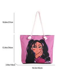New Fashion Handbag For Women, Versatile Commuter Tote Bag With Large Capacity, Shoulder Bag - Multicolor - View 2