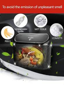 1pc Rhinestone Design Car Trash Can With Lid, Press-Type Car Trash Can For Storing Trash And Car Decoration, Includes 30 Trash Bags, With Back Clip For Hanging On Car Door Side, Shiny Car Trash Can - Style a - View 5