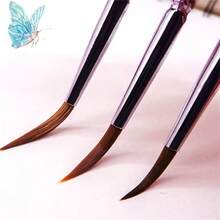 Yutiars 10pcs Ergonomic Handle Detail Brush Set, With Nylon Precision Micro Brushes, Suitable For Art Creation And Model Making, Can Be Used For Oil Painting, Watercolor, Digital Painting, Model Making, Nail Art And Handicraft Making. - Sets - View 4