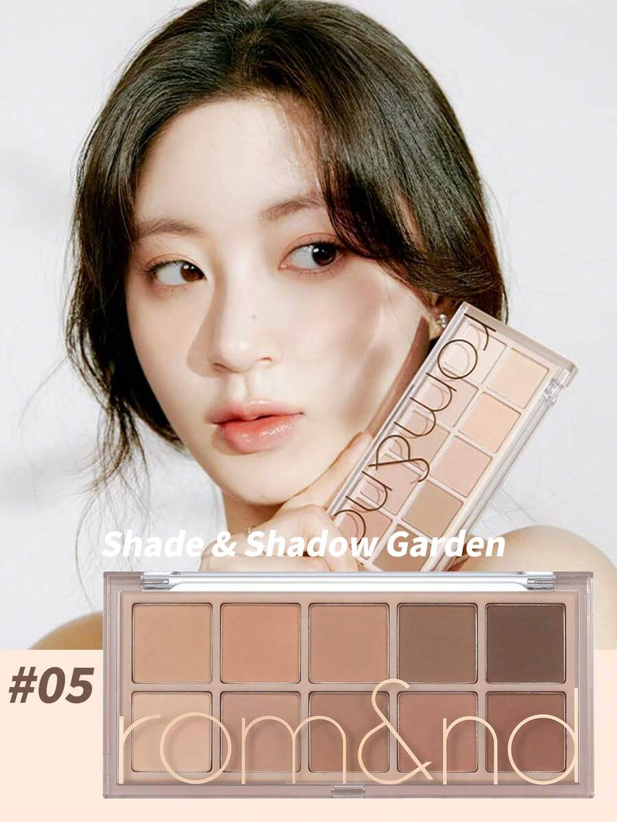 Rom&Nd 1盒 7.5g Better Than Palette #05 Shadow Light Garden 眼影盤,多功能陰影色調,適合日常使用的自然立體眼妝 - 新05 光影花園 - 查看 1
