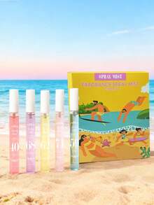 Brazilian Fragrance Spray Gift Set - Pistachio, Plum, Long-Lasting Natural Air Freshener Spray, Diffuser Alternative, Vanilla Pistachio Ocean Scent - Multicolor - View 24