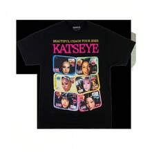 Mode Pop Star Grafisk Svart T-shirt, Unisex Vardagskläder Mjuk Ren Bomull Kortärmad T-shirt sommartoppar topp oberteile t-shirt sommaroutfit dam sommarblus tshirt  sommarjeans topp sommartoppar våroutfit blusar elegant y2k - Svart - Visa 1