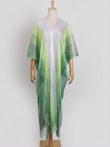 1 chiếc khăn choàng đi biển lấp lánh chuyển màu, khăn sarong mỏng đa năng dành cho nữ, thích hợp cho du lịch và nghỉ dưỡng. - Nhiều màu - Xem 15