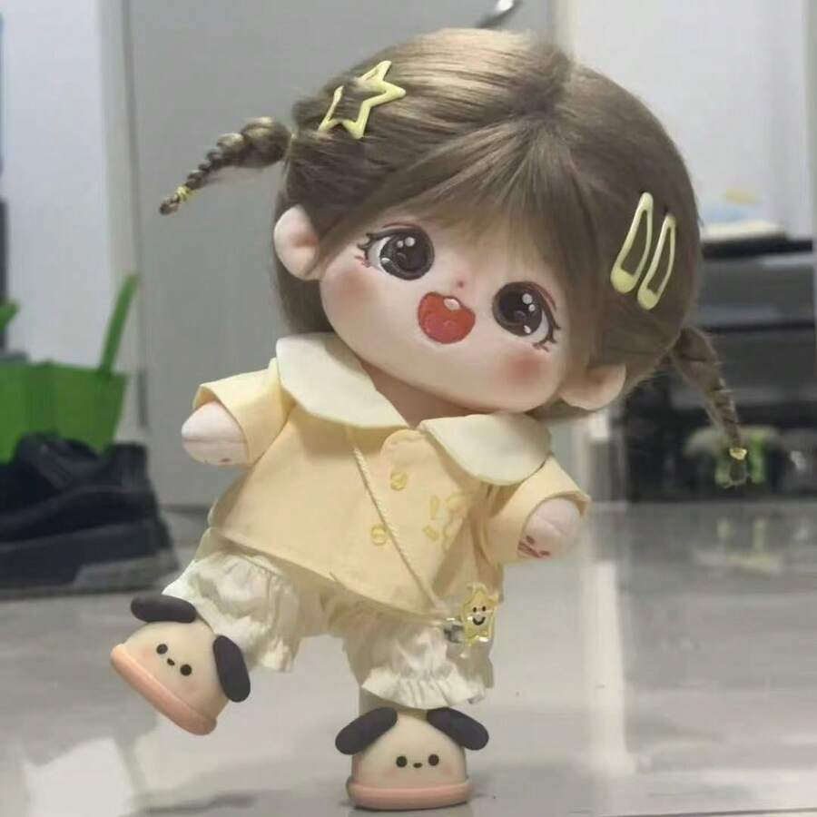 20厘米娃娃服装套装系列,娃娃换装,服装套装,娃娃配件,毛绒娃娃服装,名人娃娃装扮,派对礼物,生日礼物(不含娃娃) - 彩色 - 查看 1
