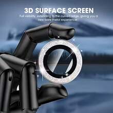 Bộ 12 miếng dán bảo vệ ống kính camera màu bạc, tương thích với Apple 17/16/15/14/Pro/Pro Max/13/12/11/Mini/Plus, miếng dán bảo vệ ống kính camera, tương thích với ốp lưng bảo vệ, thiết kế thân thiện, bền và dễ lắp đặt, chống trầy xước, miếng dán bảo vệ ống kính camera điện thoại di động. - Bạc - Xem 6