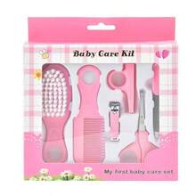 6pcs Baby Care Set, Includes Comb, Brush, Scissors And Other Grooming Tools - Multicolor - View 7