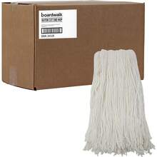 White Rayon Wet Mop Head, No. 32, 12 Pieces Per Carton, Cut-End Design - A - 查看 7