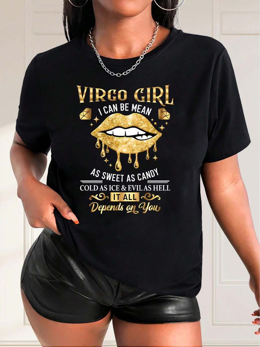 deyin Women T-Shirts - Black - View 1