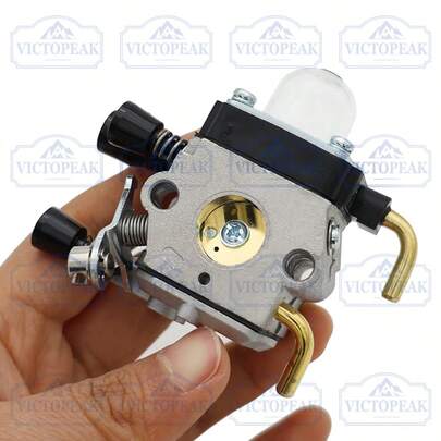 Carburador de repuesto para maquinaria de jardín a gasolina FS38 FS45 FS46 FS55 FS74 FS75 FS76 FS80 FS85 STHIL FS38 FS46 HL45 FS45C FS46C FS55C FS55RC KM55 Recortadora de hilo Eater C1Q-S97 Piezas de cortadora de césped