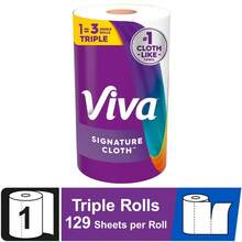 Viva Cloth Paper Towels, 12 Triple Rolls - 1 - 查看 2