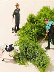 Artificial Simulated Moss, DIY Realistic Moss Micro Landscape Layout, Lifelike Green Plant Set, Green Plant Lawn Potted Planter Windowsill Decor, Valentine's Day Gift - Multicolor - View 4