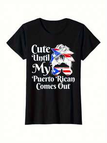 deyin Women T-Shirts - Black - View 1