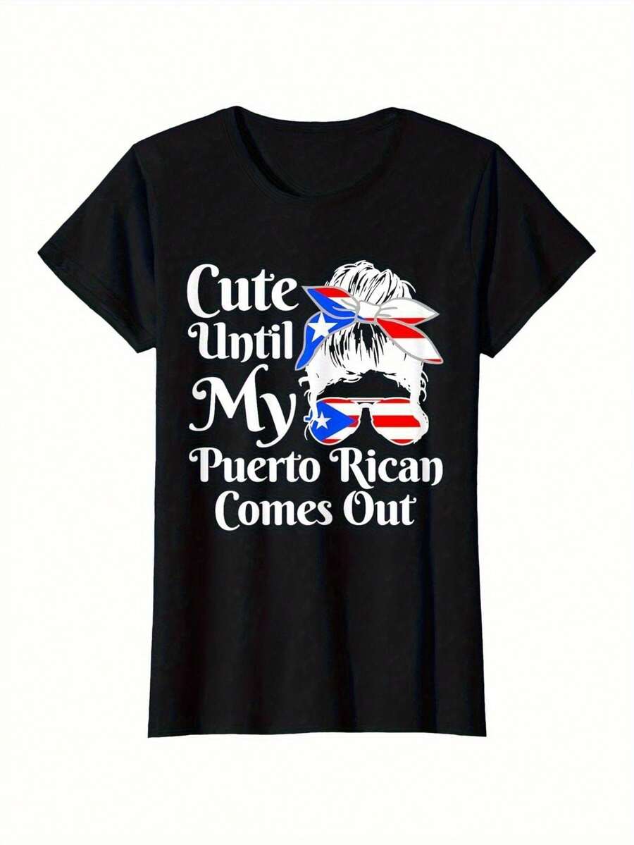 deyin Women T-Shirts - Black - View 1